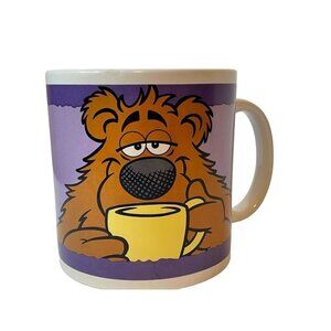 Fuzzy Bear Mug The Yak Pack 1999 My Favorite Company Inc.